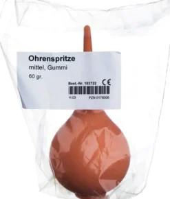 Ohrenspritze Mittel 60 G Gummi 1 Stück