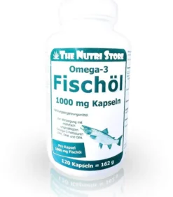 Omega 3 Fischöl 1000 mg 120 Kapseln