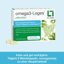 Omega3-Loges Pflanzlich 120 Kapseln