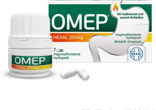 Omep Hexal 20 mg 7 magensaftresistente Kapseln
