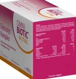 Omni Biotic Vital Elektrolyt Komplex mit Apfelgeschmack 7 x 40 g Sachet