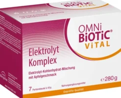 Omni Biotic Vital Elektrolyt Komplex mit Apfelgeschmack 7 x 40 g Sachet