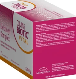 Omni Biotic Vital Elektrolyt Komplex mit Apfelgeschmack 7 x 40 g Sachet