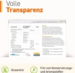 Omniflora Enzym Complex Mit Bacillus Coagulans 90 Kapseln