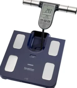 Omron Hbf 511b Körperfettwaage Blau