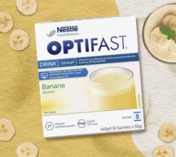Optifast Drink Banane 8 X 55 G Pulver