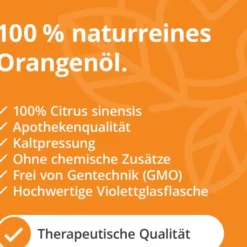 Orangen Öl Naturrein Ätherisch 10 ml
