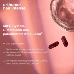 Orthomol Hair Intense Kapseln 90 Tagesportionen