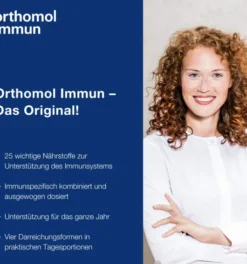 Orthomol Immun Direktgranulat Himbeer-Menthol 7 Beutel