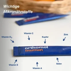 Orthomol Immun Direktgranulat Orange 7 Stück