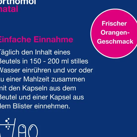 Orthomol Natal Granulat-Kapseln 30 Beutel 1 Kombipackung