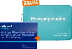 Orthomol Vital M 30 Trinkfläschchen + gratis Laptop-Tasche 1 Stück