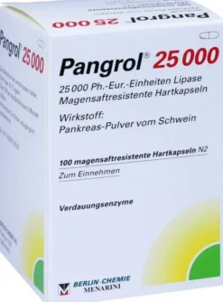 Pangrol 25000 100 Hartkapseln Mit Magensaftresistenten Überzug