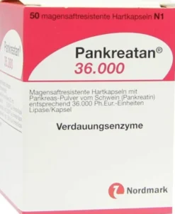 Pankreatan 36.000 50 Magensaftresistente Kapseln