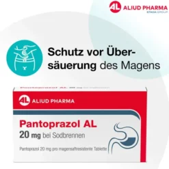 Pantoprazol Al 20 mg bei Sodbrennen 14 magensaftresistente Tabletten