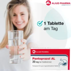 Pantoprazol Al 20 mg bei Sodbrennen 14 magensaftresistente Tabletten
