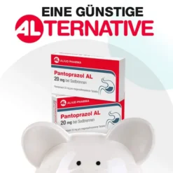 Pantoprazol Al 20 mg bei Sodbrennen 14 magensaftresistente Tabletten