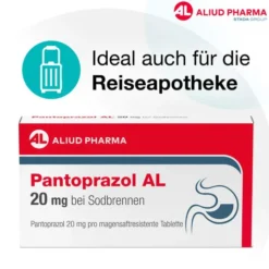 Pantoprazol Al 20 mg bei Sodbrennen 14 magensaftresistente Tabletten
