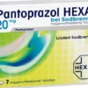Pantoprazol Hexal bei Sodbrennen 20 mg 7 Magensaftresistente...
