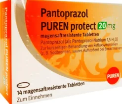 Pantoprazol Puren Protect 20mg Magensaftesistente Tabletten