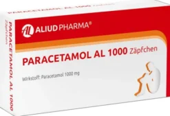 Paracetamol Al 1000 10 Suppositorien