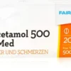 Paracetamol 500 Fair Med 20 Tabletten