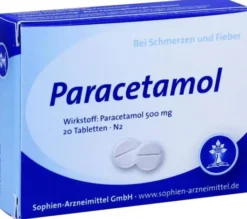 Paracetamol Sophien 500 20 Tabletten