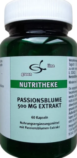 Passionsblume 500 mg Extrakt Kapseln 60 Stück