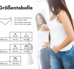 Perioden High-Waist Slip Größe 54-56 (3XL)