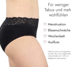 Perioden Spitzenslip Größe 34-36 (S)
