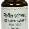 Pfefferöl Schwarz 100% Äth