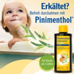 Pinimenthol 190 ml Erkältungsbad für Kinder ab 2 Jahren