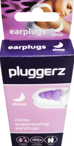 Pluggerz Earplugs Sleep Erwachsene & Kids 2 X 2 Stück