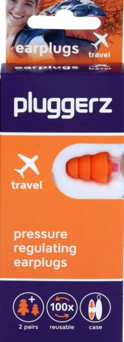 Pluggerz Earplugs Travel Erwachsene & Kids