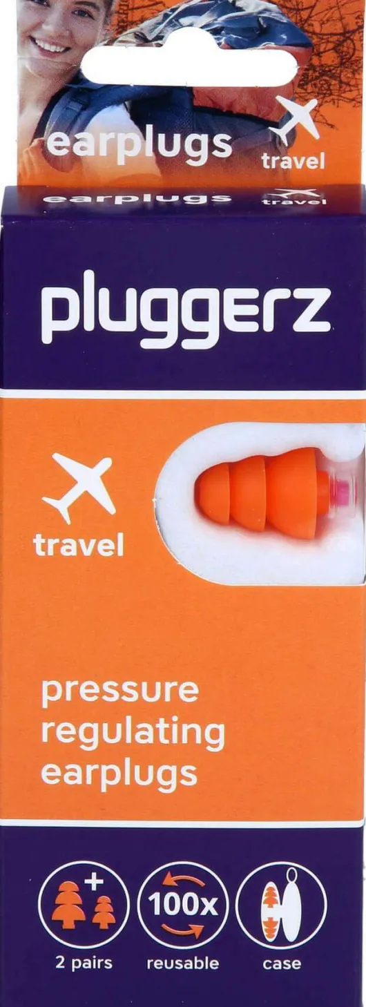 Pluggerz Earplugs Travel Erwachsene & Kids