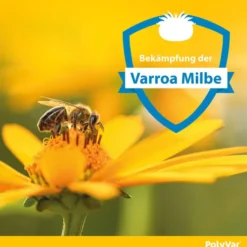 Polyvar Yellow 275 mg imprägnierter Streifen für den Bienenstock 10 Streifen