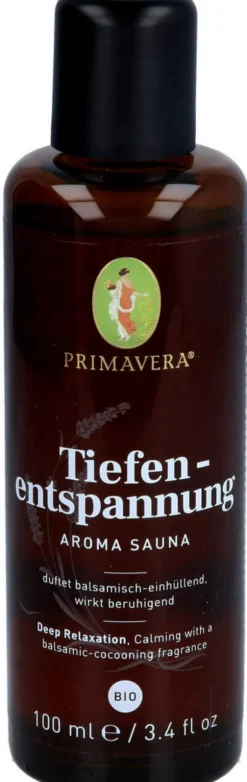 Primavera Tiefenentspannung Aroma Sauna Bio Saunaaufguss 100 ml