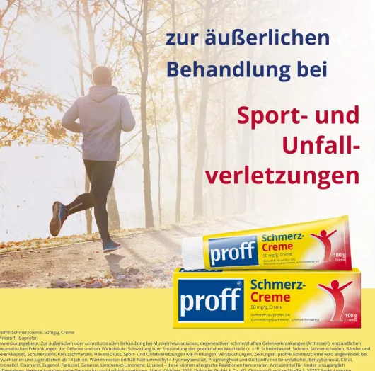Proff Schmerzcreme 5% 100 g