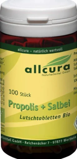 Propolis Salbei 100 Lutschtabletten Bio