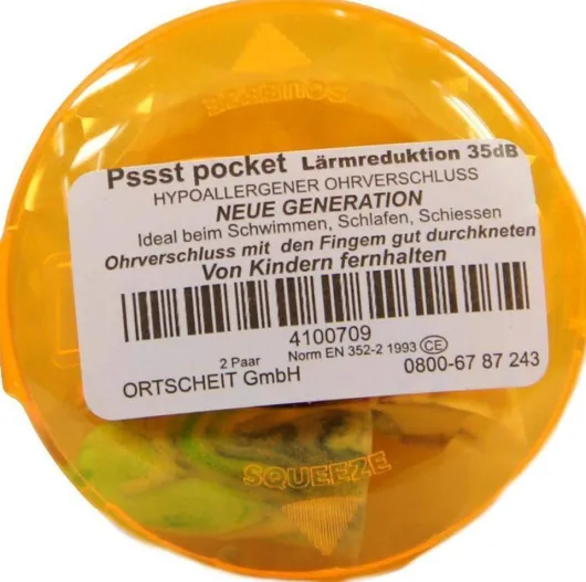 Pssst Pocket Ohrverschluss Bunt