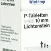 P Tabletten Weiß 10 mm 100 Tabletten
