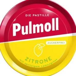 Pulmoll Zitrone Halsbonbons 50 g zuckerfrei