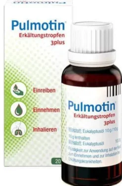 Pulmotin Erkältungstropfen 3 plus 20 ml