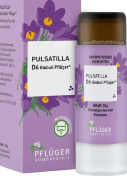 Pulsatilla D6 Globuli Pflüger Globulispender 10 g