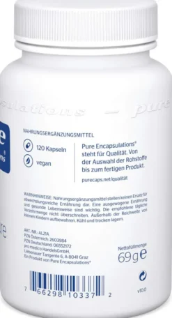 Pure Encapsulations Alpha Liponsäure 120 Kapseln