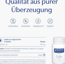 Pure Encapsulations CoQ10 120 mg 30 Kapseln