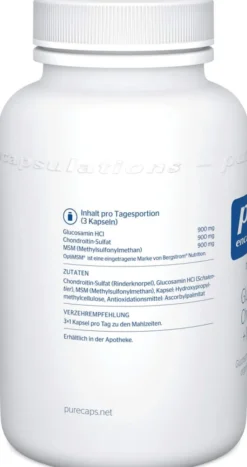 Pure Encapsulations Glucosamin + Chondroitin + Msm 120 Kapseln