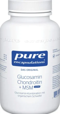 Pure Encapsulations Glucosamin + Chondroitin + Msm 120 Kapseln