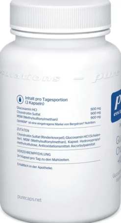 Pure Encapsulations Glucosamin+chondroitin+msm 60 Kapseln