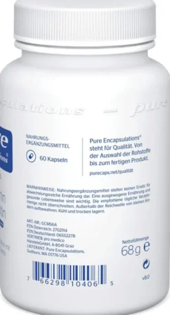 Pure Encapsulations Glucosamin+chondroitin+msm 60 Kapseln